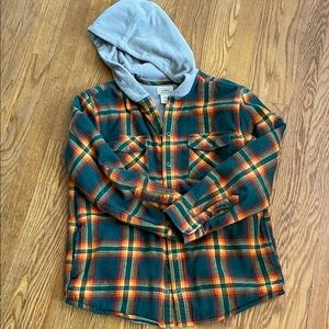 L.L. Bean flannel- Fleece Jacket